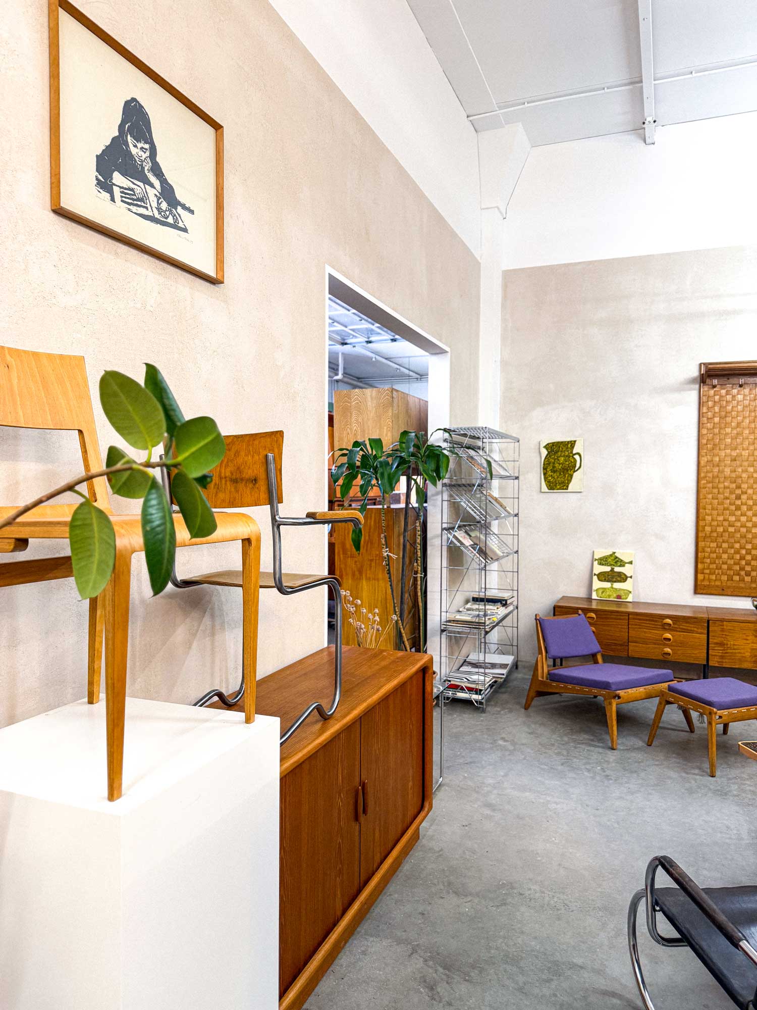 Blick in den Showroom von nabyteque