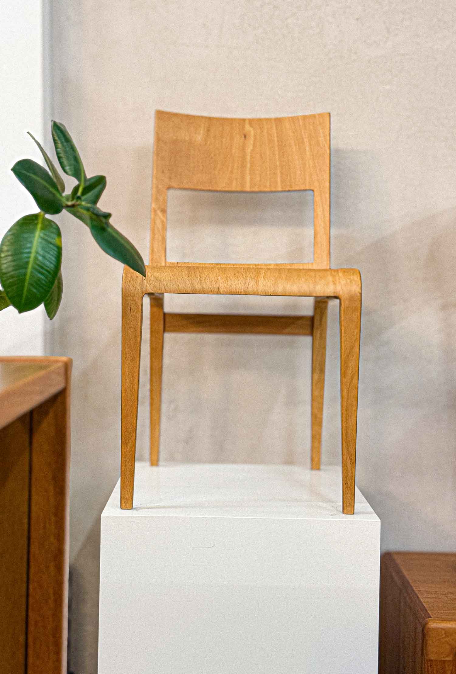 Hellerau Menzel Stuhl DDR Vintage Bauhaus von nabyteque restauriert